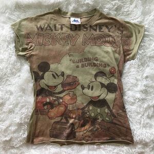 Vintage Disney Disneyland Mickey Mouse T-shirt - S